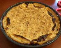 Bolo farofa de banana