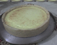 Quiche de queijo e alho poró