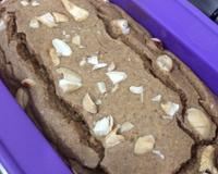 Bolo de banana integral com iogurte no liquidificador