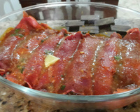 Panqueca de beterraba