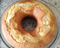 Bolo de água quente