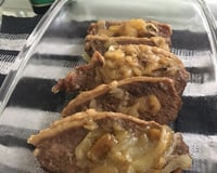 Picanha na cebola em panela de pressão