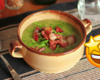 Caldo verde com bacon e calabresa muito delicioso pra te esquentar no inverno!