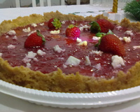 Receita de cheesecake - feito com ricota