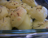 Batatas ao forno com alecrim