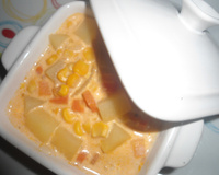 Estrogonofe de legumes vegetariano