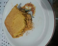 Torta de milho com frango