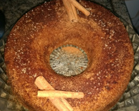 Bolo de maçã com canela integral