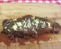 Manteiga temperada para churrasco