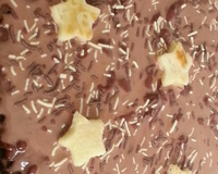 Bolo de micro-ondas de chocolate da Angélica