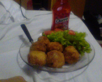 Bolinho de arroz simples da Valéria