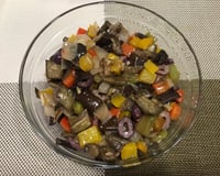 Antepasto de berinjela assada