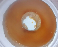 Pudim de chocolate com coco