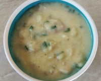 Sopa cremosa de batata
