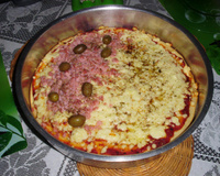 Pizza de liquidificador
