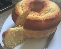 Bolo caçarola de padaria