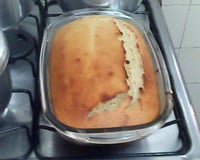 Pão caseiro rápido e fofo