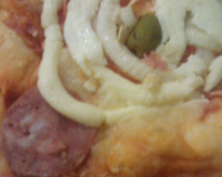 Pizza grossa italiana