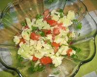Salada de couve-flor