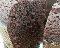 Bolo nega maluca de liquidificador