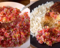 Descobri a receita perfeita de vinagrete que vou fazer no churrasco de confraternização dos meus amigos (agora só como assim!)