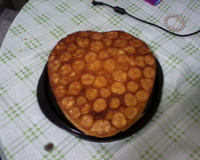 Bolo de banana caramelado