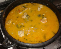 Moqueca fácil de peixe com camarão da Karyne