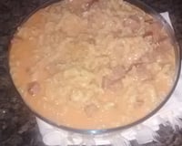 Macarrão com calabresa na panela de pressão