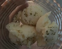 Sorvete de limão caseiro saudável sem lactose