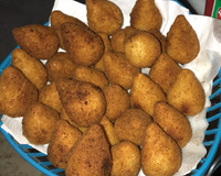 Massa para salgadinho frito