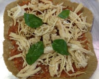 Massa de pizza de aveia fit