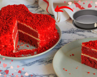 Red Velvet de Dia dos Namorados: receita de bolo em formato de coração (usando forma redonda!) vai ficar melhor que a das confeitarias com esse truque!