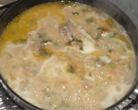 Merluza ao leite de coco