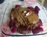 Carne de panela ao molho de cebola