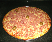 Receita de massa de pizza