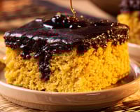 Bolo de cenoura simples