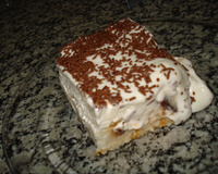 Meu pavê de coco e chocolate