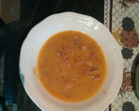 Caldo de feijão branco