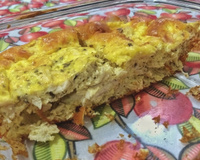 Torta de atum low carb
