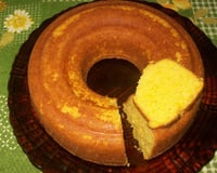 Bolo de milho com leite de coco