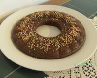 Brigadeirão de microondas