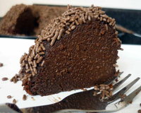 Brigadeirão de microondas