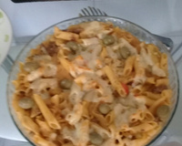 Macarrão de panela de pressão delícia