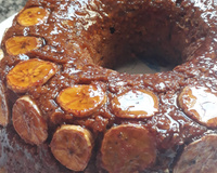 Bolo diet de banana, sem farinha e sem açúcar