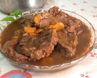 Músculo com cerveja preta