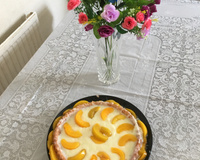 Torta de pêssego