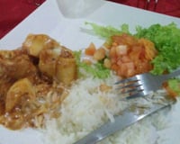 Rondelli de frango com requeijão