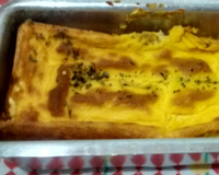 Torta diferente com massa de sobras de arroz