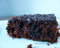 Bolo de chocolate com coca-cola