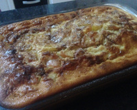 Torta de banana, maçã ou abacaxi